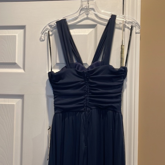 NWT Navy blue Prom Dress - Picture 5 of 6
